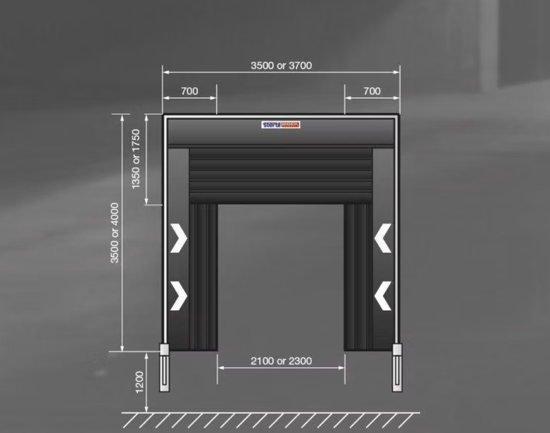 INFLATABLE DOCK SHELTER