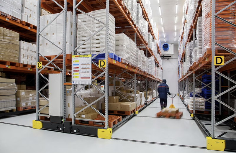 Mobile racking