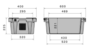 Κιβώτιο Στοίβαξης & Ένθεσης 32L