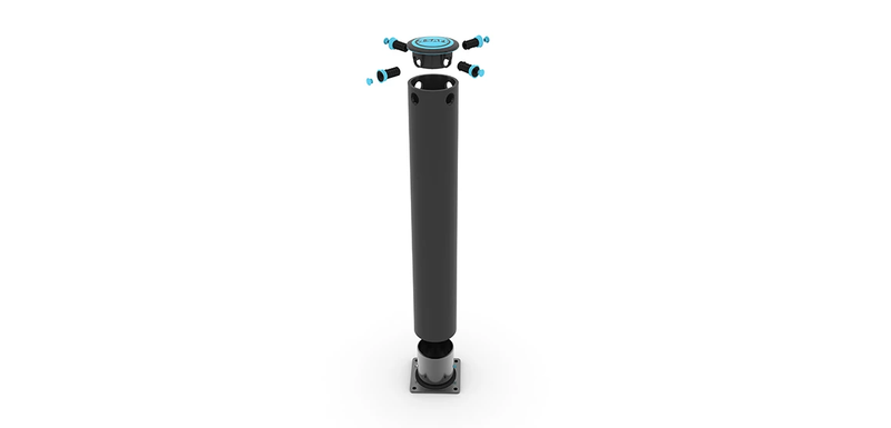 A-SAFE iFlex Bollard Cold Storage - view 5