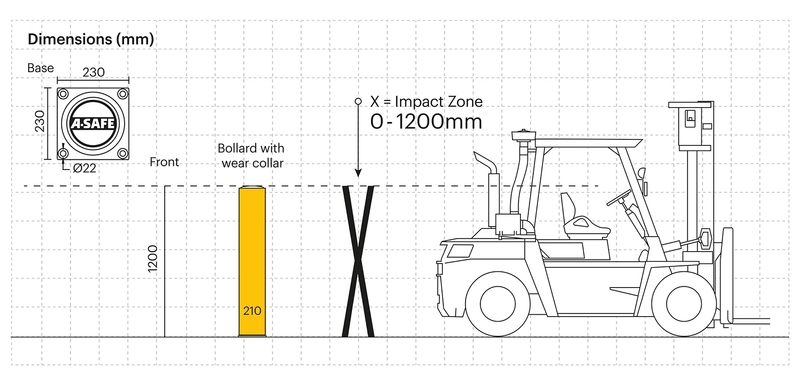 iFlex Heavy Duty Bollard - view 3