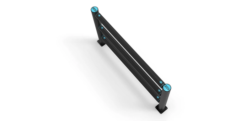 iFlex Pedestrian Barrier 3 Rail Cold Storage - view 5