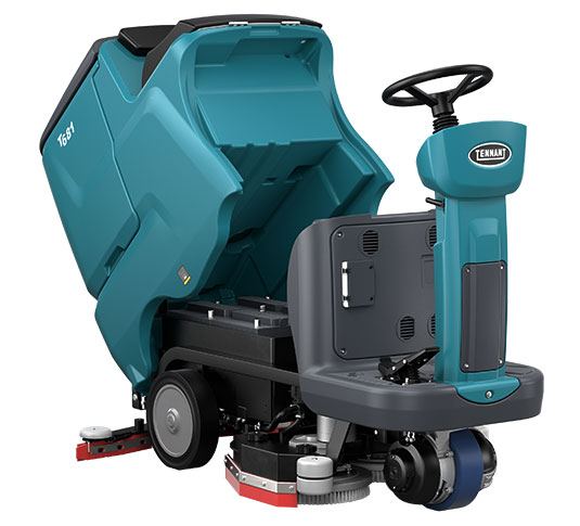 T681 Small Ride-On Floor Scrubber-Dryer - view 3