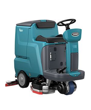 T681 Small Ride-On Floor Scrubber-Dryer