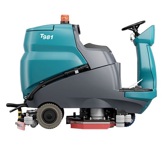 T981 Ride-On Floor Scrubber-Dryer - view 3