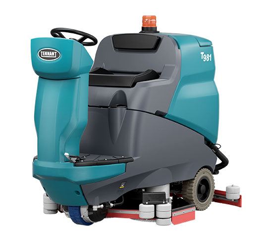 T981 Ride-On Floor Scrubber-Dryer - view 6