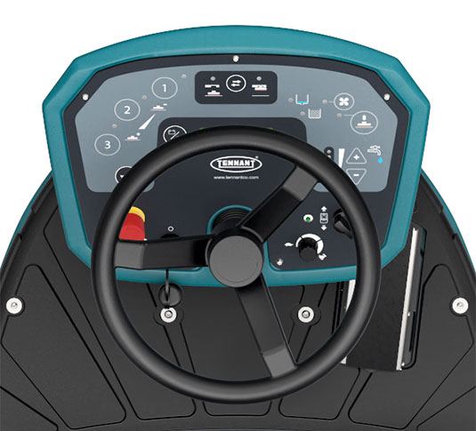 T981 Ride-On Floor Scrubber-Dryer - view 9